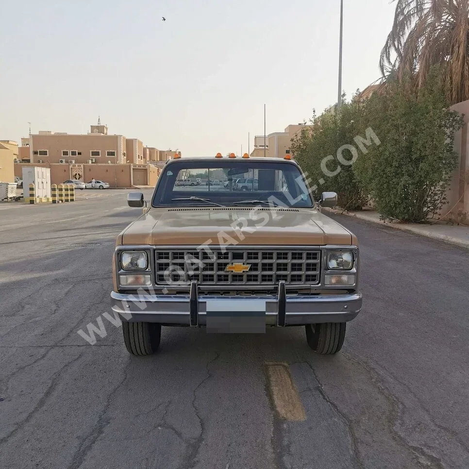 Chevrolet  Silverado  1980  Manual  290 Km  8 Cylinder  Rear Wheel Drive (RWD)  Classic  Beige