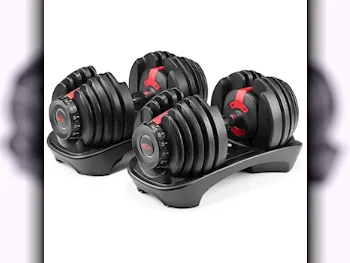 Weights - Fixed  Dumbbells  - Round  - Multicolor