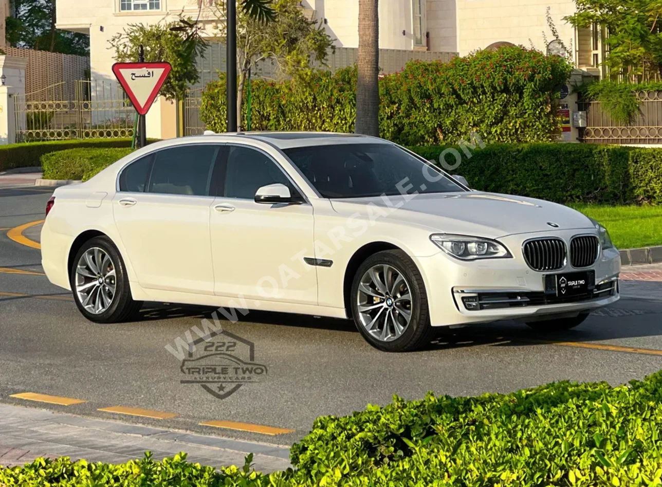 BMW  7-Series  730 Li  2015  Automatic  124,950 Km  4 Cylinder  Rear Wheel Drive (RWD)  Sedan  White