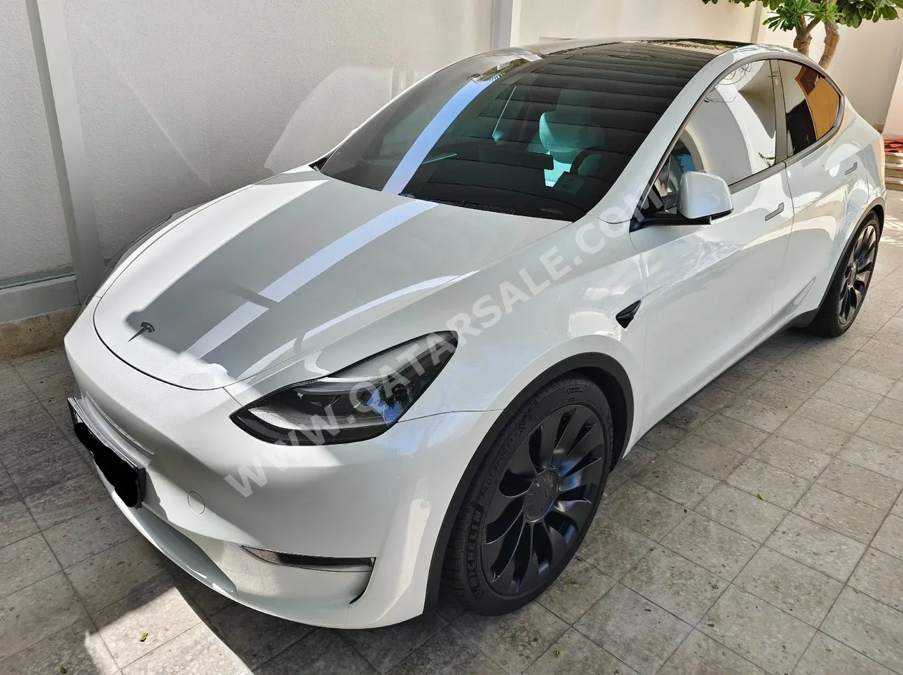 Tesla  Model Y  Performance  2023  Automatic  24,000 Km  0 Cylinder  All Wheel Drive (AWD)  SUV  White  With Warranty