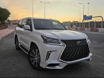 Lexus  LX  570 S  2020  Automatic  85,000 Km  8 Cylinder  Four Wheel Drive (4WD)  SUV  White