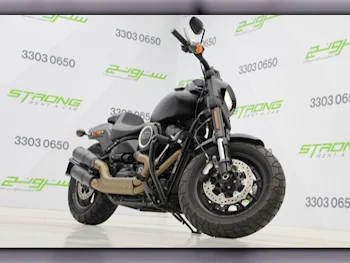 Harley Davidson  Fat Bob -  2020 - Color Matt Black