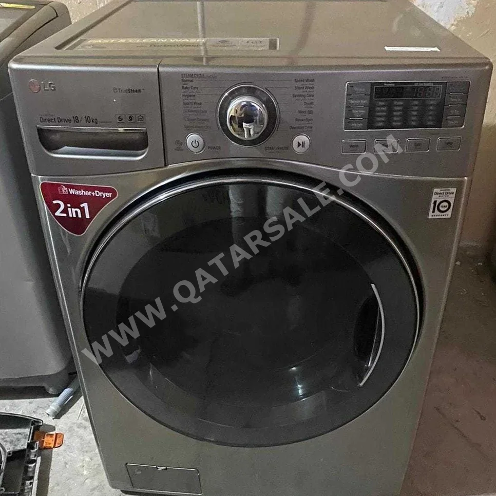 Washing Machines & All in ones LG /  Front Load Washer  Silver