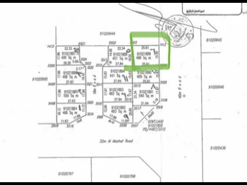 Lands For Sale in Al Wakrah  - Al Meshaf  -Area Size 499 Square Meter