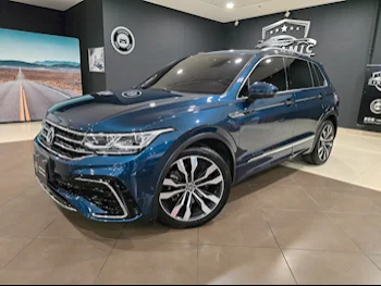 Volkswagen  Tiguan  R-Line  2022  Automatic  19,000 Km  4 Cylinder  Four Wheel Drive (4WD)  SUV  Blue  With Warranty