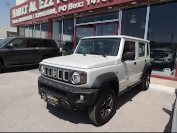 Suzuki  Jimny  2024  Automatic  230 Km  4 Cylinder  Four Wheel Drive (4WD)  SUV  White  With Warranty