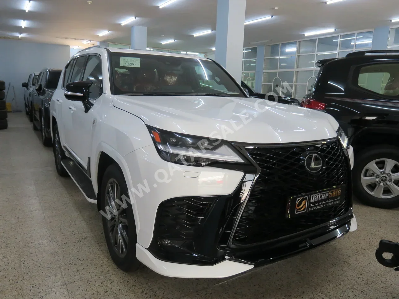 Lexus  LX  600 F Sport  2024  Automatic  0 Km  6 Cylinder  Four Wheel Drive (4WD)  SUV  White  With Warranty