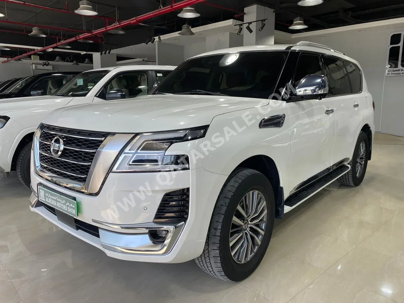 Nissan Patrol Platinum White 2021 For Sale in Qatar