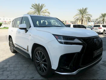 Lexus  LX  600 F Sport  2022  Automatic  153,000 Km  6 Cylinder  Four Wheel Drive (4WD)  SUV  White  With Warranty