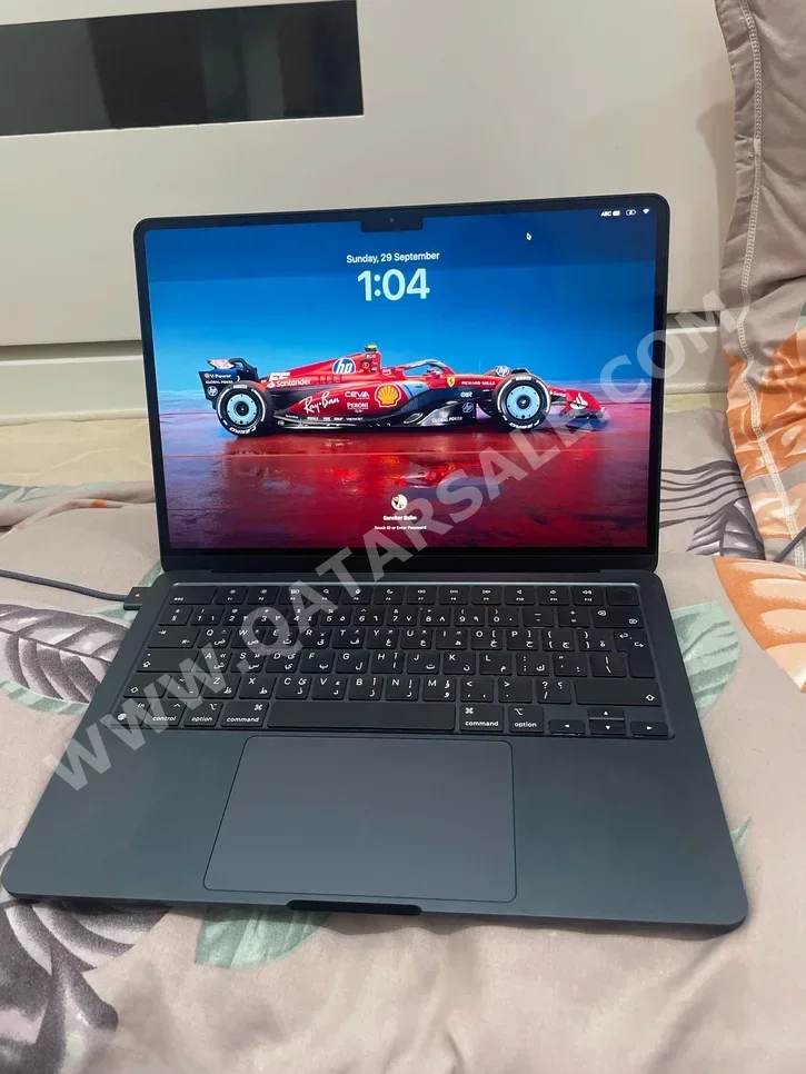 Laptops Apple  - MacBook Air  2022  - Blue  - MacOS  - Apple  - M2  -Memory (Ram): 8 GB