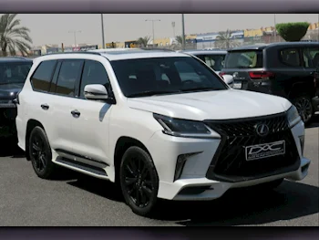 Lexus  LX  570 S Black Edition  2019  Automatic  169,000 Km  8 Cylinder  Four Wheel Drive (4WD)  SUV  White