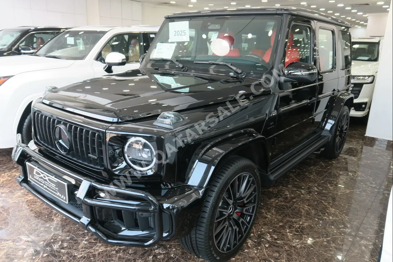 Mercedes-Benz  G-Class  63 AMG  2025  Automatic  0 Km  8 Cylinder  Four Wheel Drive (4WD)  SUV  Black  With Warranty