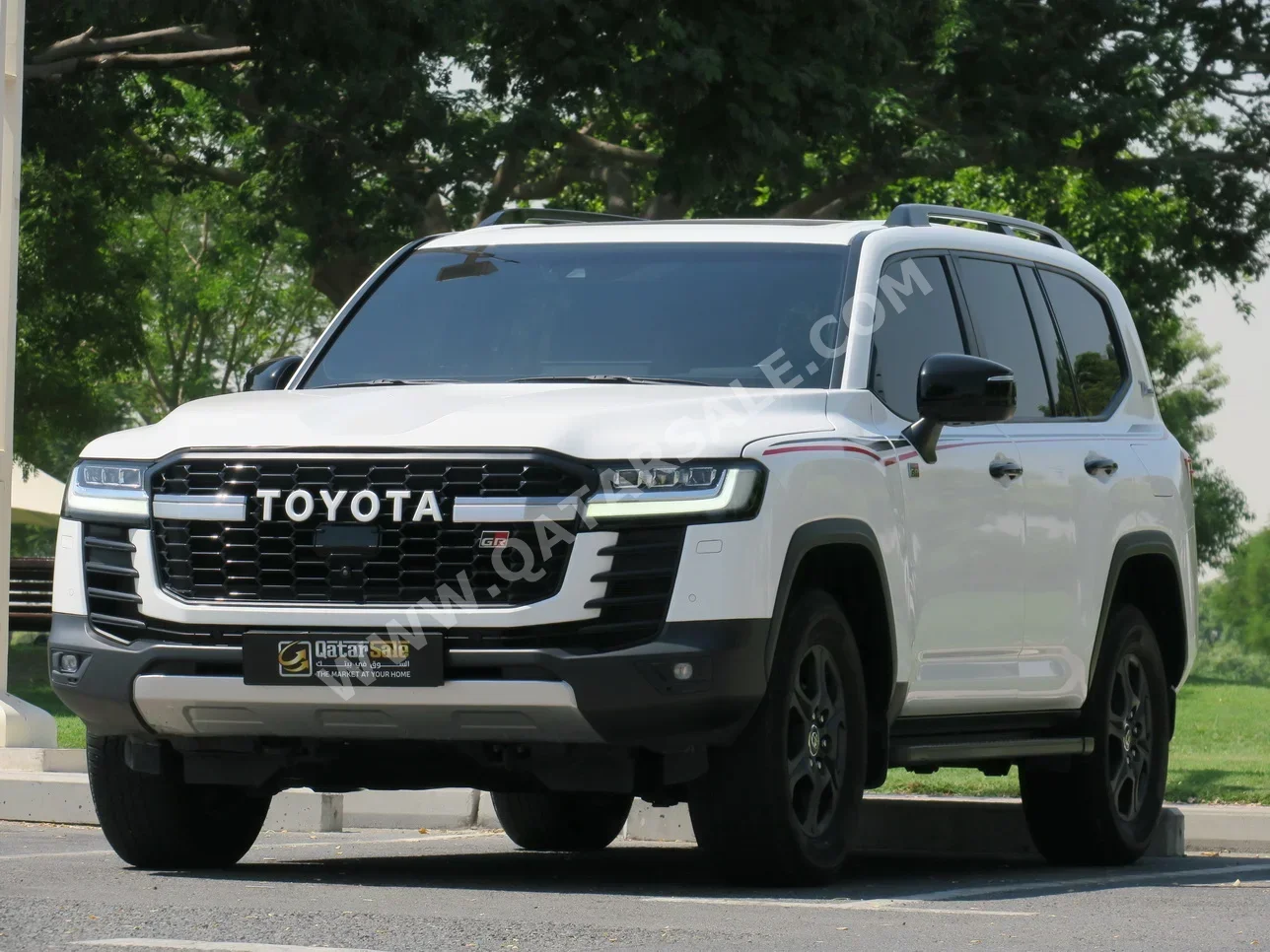 Toyota Land Cruiser GR Sport Twin Turbo White 2022 For Sale in Qatar