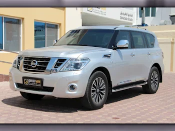 Nissan  Patrol  Titanium  2017  Automatic  139,000 Km  8 Cylinder  Four Wheel Drive (4WD)  SUV  Silver