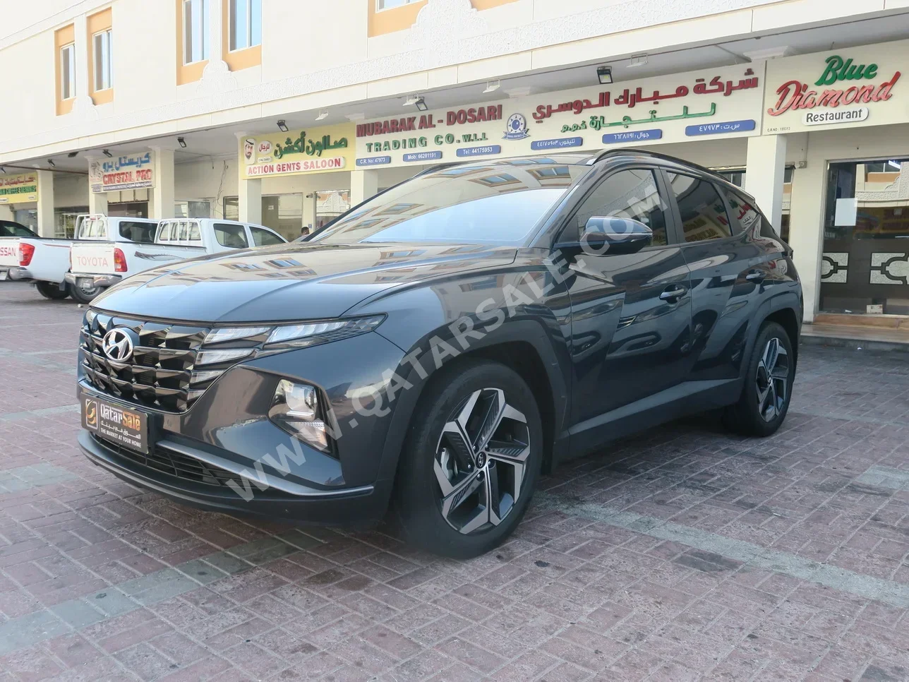 Hyundai  Tucson  2022  Automatic  62,000 Km  4 Cylinder  Front Wheel Drive (FWD)  SUV  Gray  With Warranty