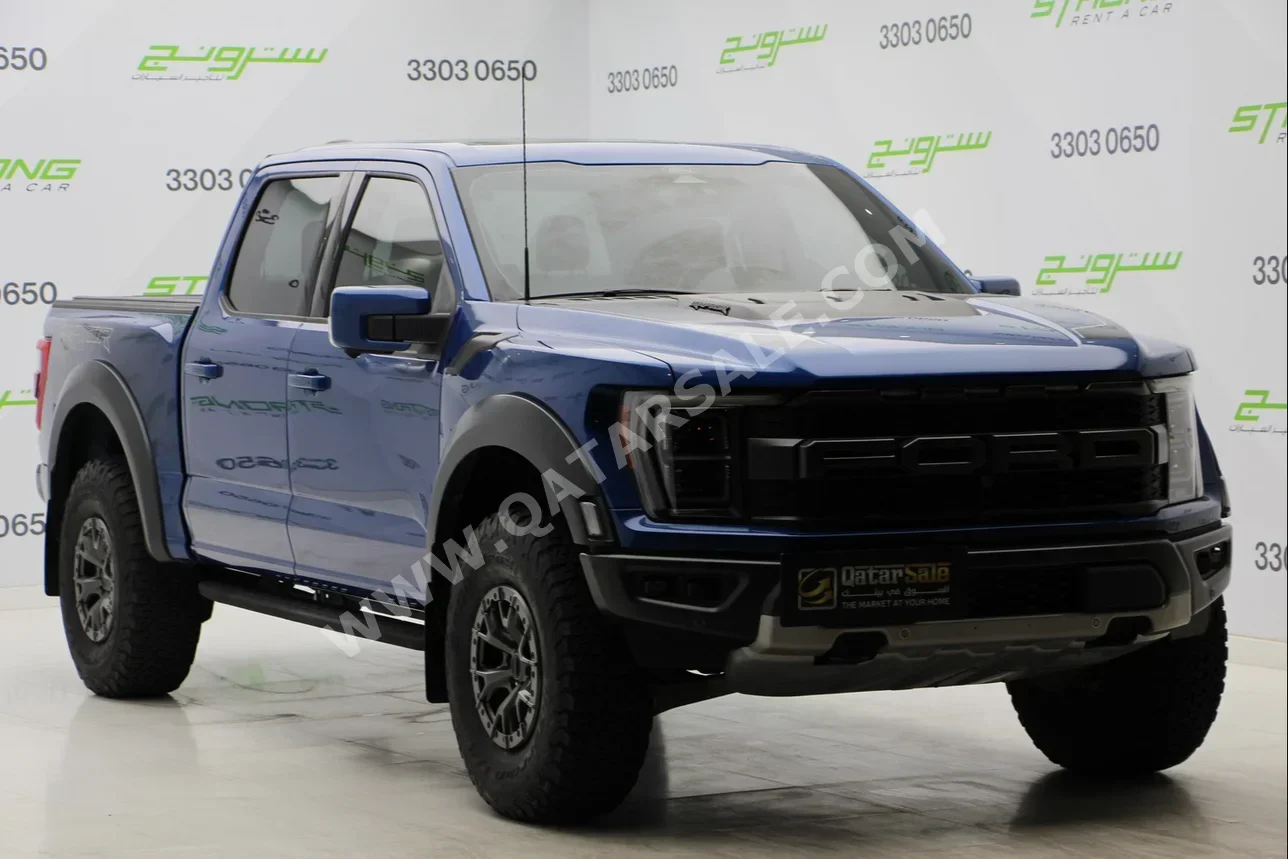 Ford  Raptor  2022  Automatic  23,500 Km  6 Cylinder  Four Wheel Drive (4WD)  Pick Up  Blue  With Warranty