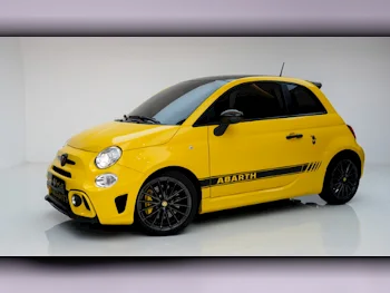 Fiat  595  Abarth  2022  Automatic  22,000 Km  4 Cylinder  Front Wheel Drive (FWD)  Hatchback  Yellow  With Warranty