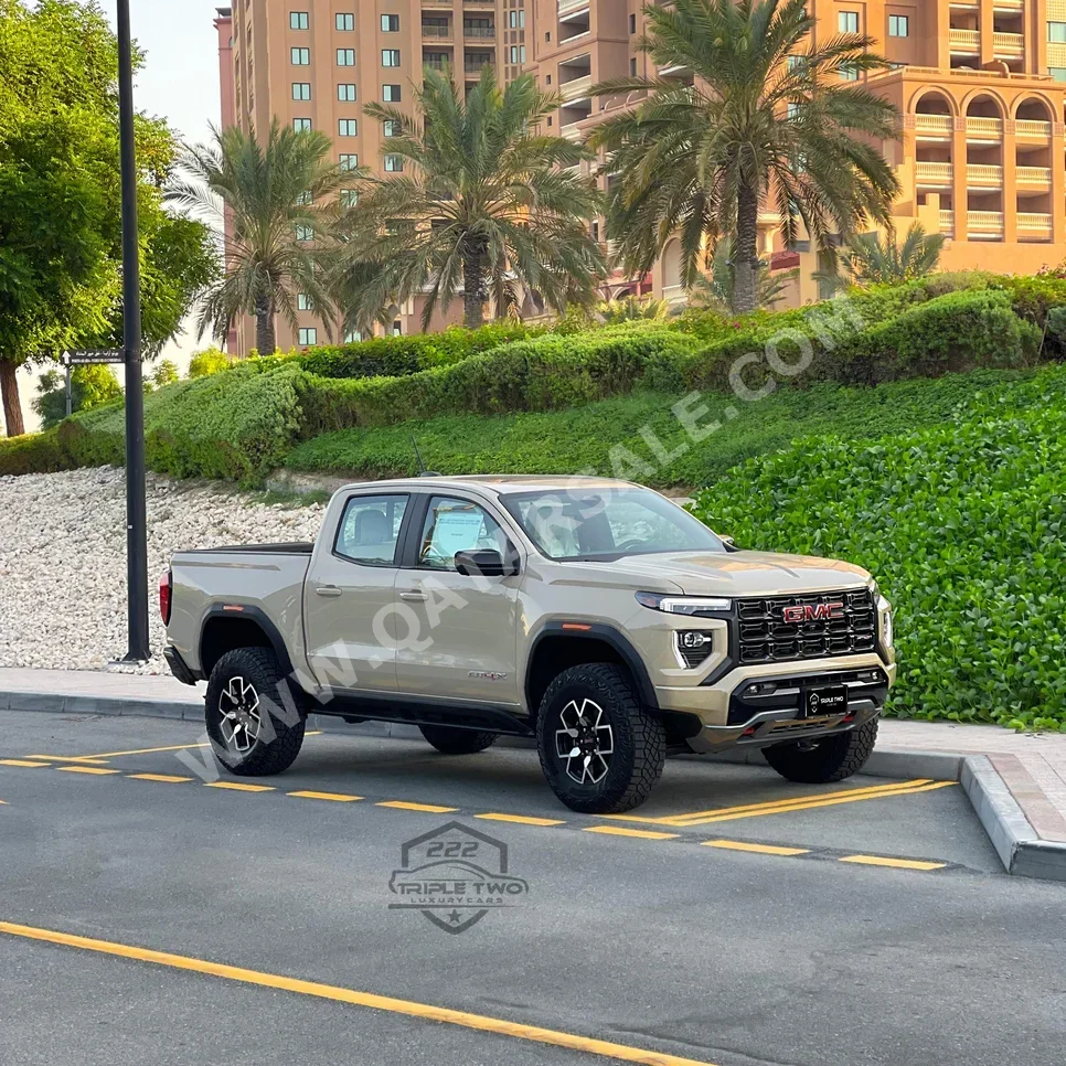 GMC  Canyon  AT4 X  2024  Automatic  0 Km  6 Cylinder  Four Wheel Drive (4WD)  Pick Up  Beige  With Warranty