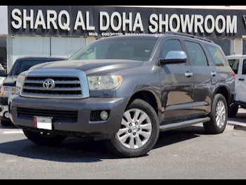 Toyota  Sequoia  SR5  2011  Automatic  400,000 Km  8 Cylinder  Four Wheel Drive (4WD)  SUV  Gray