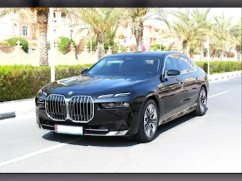 BMW  735i  6 Cylinder  Sedan  Black  2024