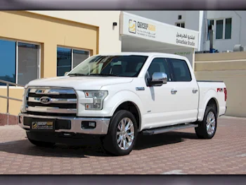 Ford  F  150 LARIAT  2016  Automatic  165,000 Km  6 Cylinder  Four Wheel Drive (4WD)  Pick Up  White