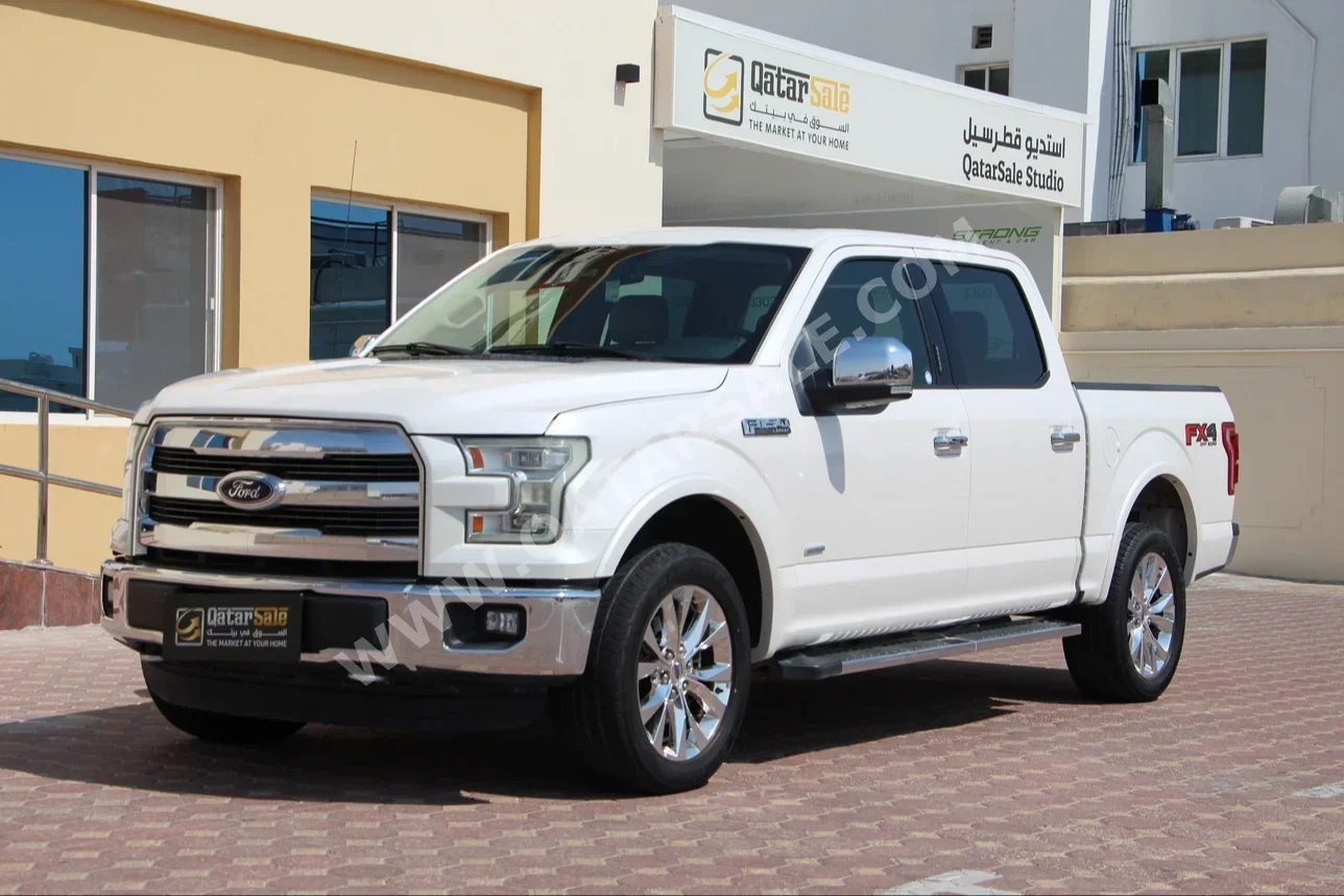 Ford  F  150 LARIAT  2016  Automatic  165,000 Km  6 Cylinder  Four Wheel Drive (4WD)  Pick Up  White