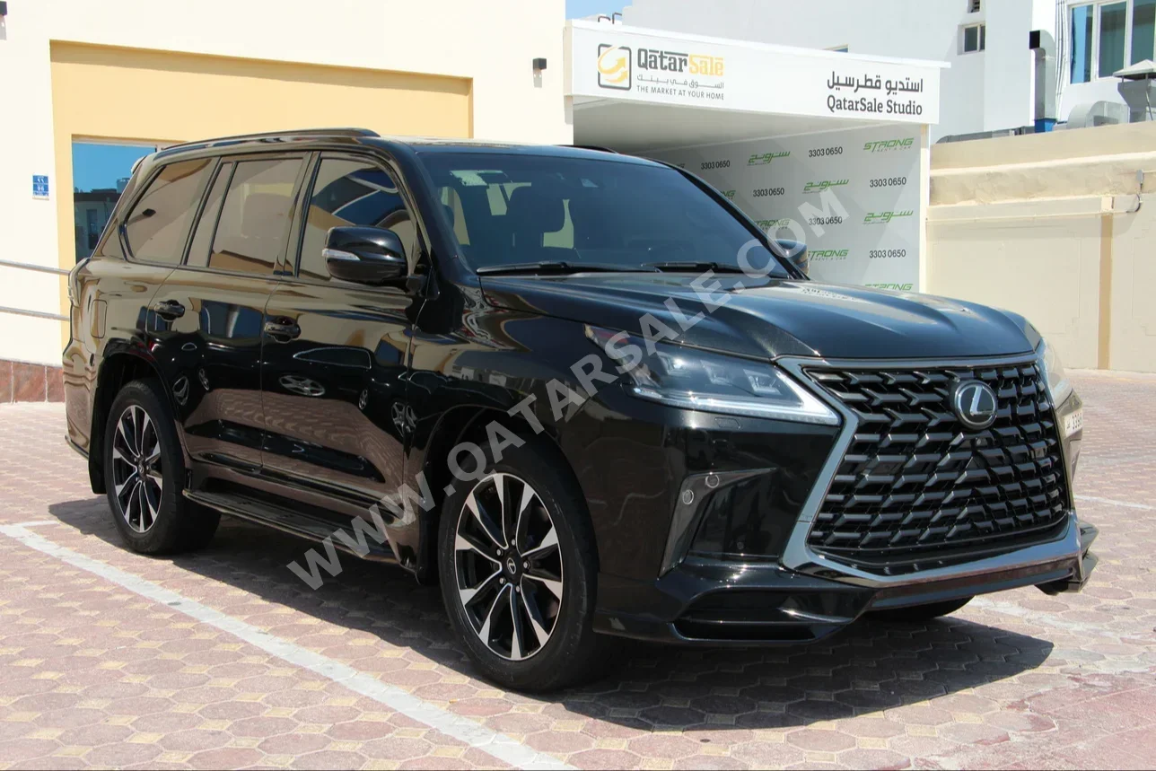 Lexus  LX  570 S Black Edition  2021  Automatic  73,000 Km  8 Cylinder  Four Wheel Drive (4WD)  SUV  Black