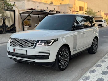 Land Rover  Range Rover  Vogue SE Super charged  2019  Automatic  58,000 Km  8 Cylinder  Four Wheel Drive (4WD)  SUV  White  With Warranty