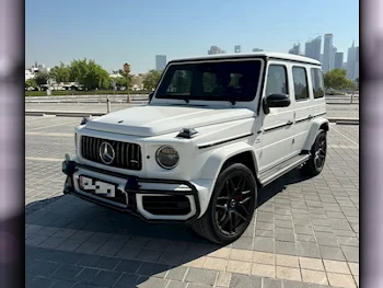 Mercedes-Benz  G-Class  63 AMG  2022  Automatic  40,000 Km  8 Cylinder  Four Wheel Drive (4WD)  SUV  White  With Warranty