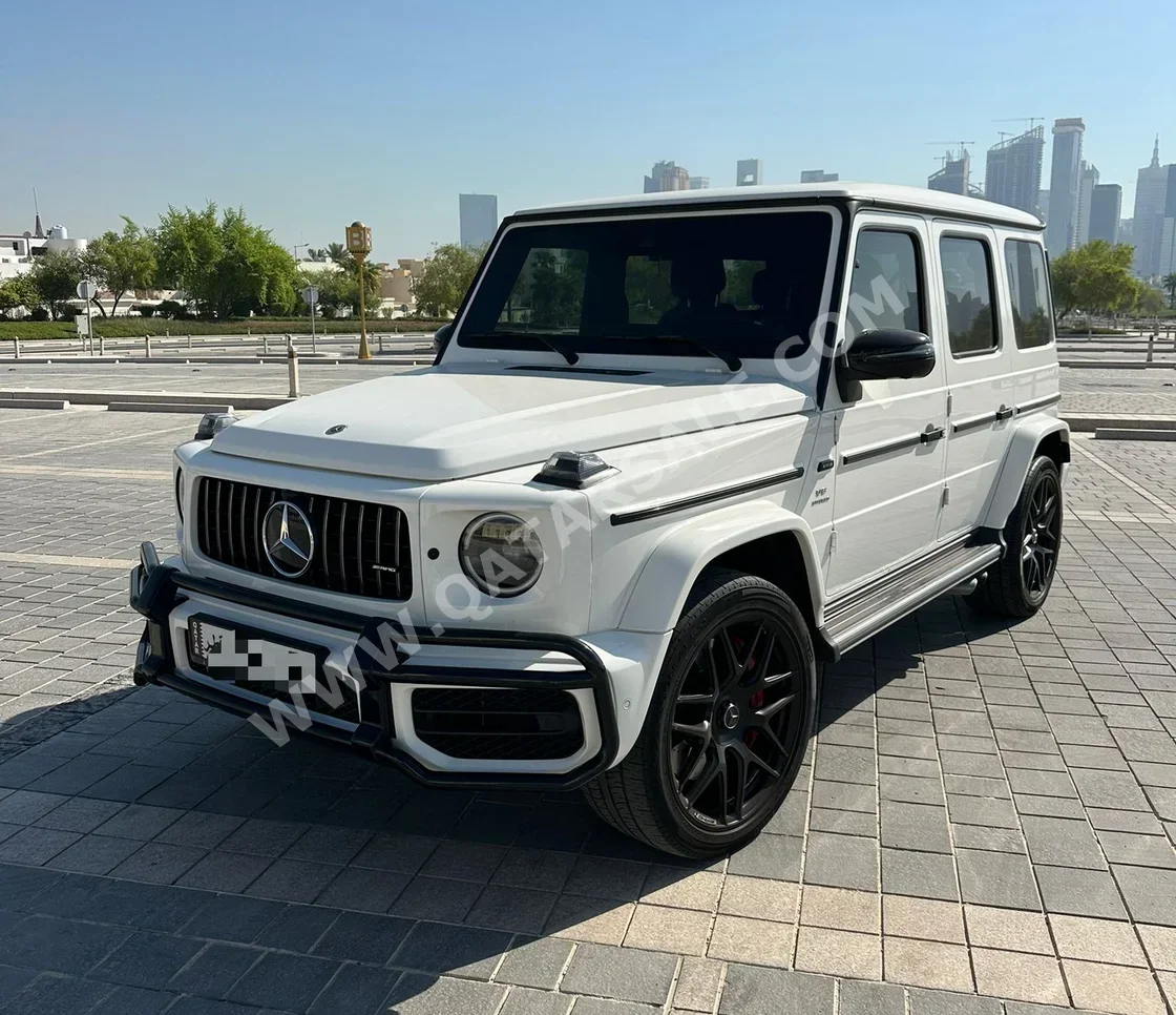 Mercedes-Benz  G-Class  63 AMG  2022  Automatic  40,000 Km  8 Cylinder  Four Wheel Drive (4WD)  SUV  White  With Warranty