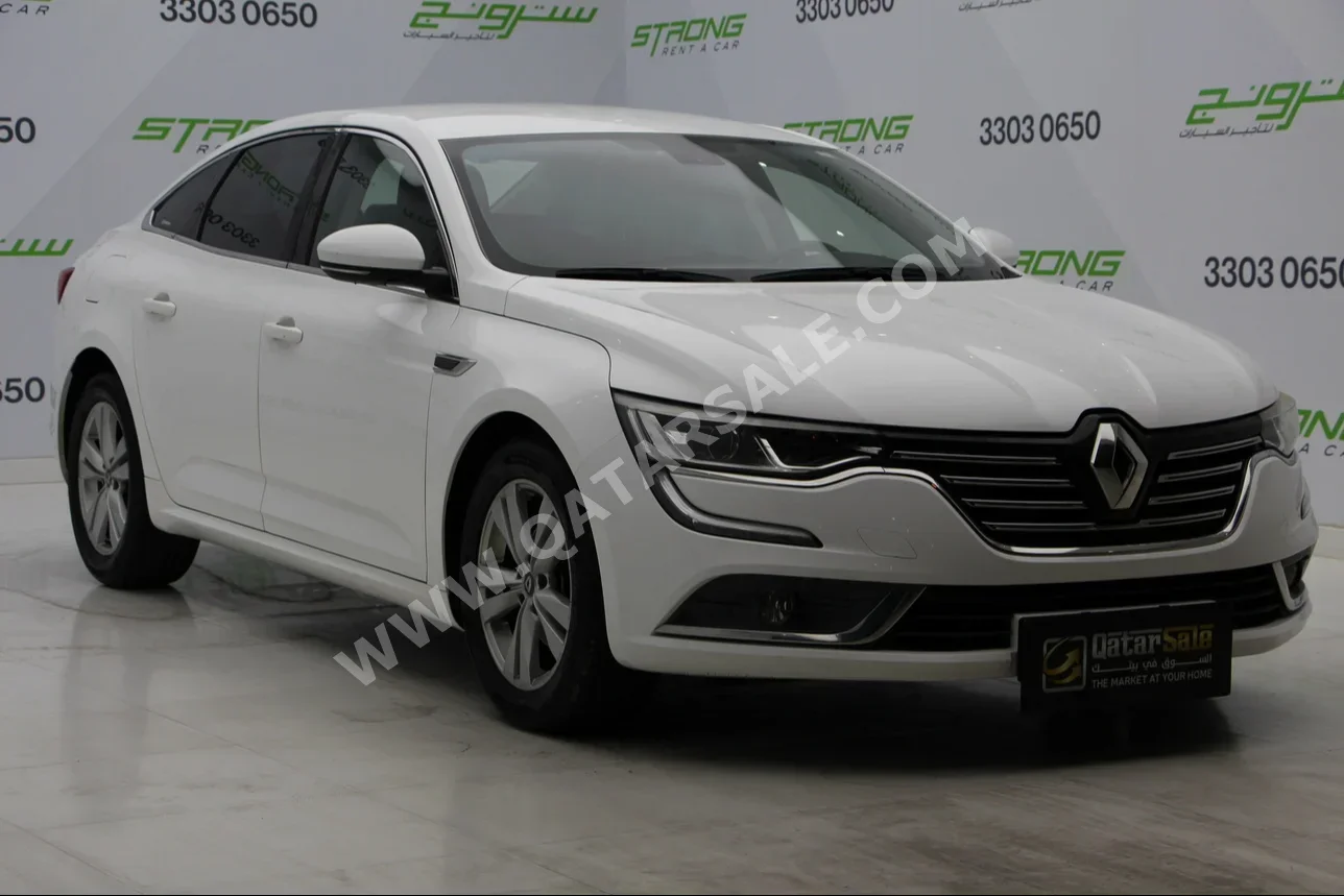 Renault  Talisman  2017  Automatic  26,500 Km  4 Cylinder  Front Wheel Drive (FWD)  SUV  White