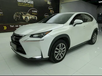 Lexus  NX  200 T  2017  Automatic  132,000 Km  4 Cylinder  All Wheel Drive (AWD)  SUV  White