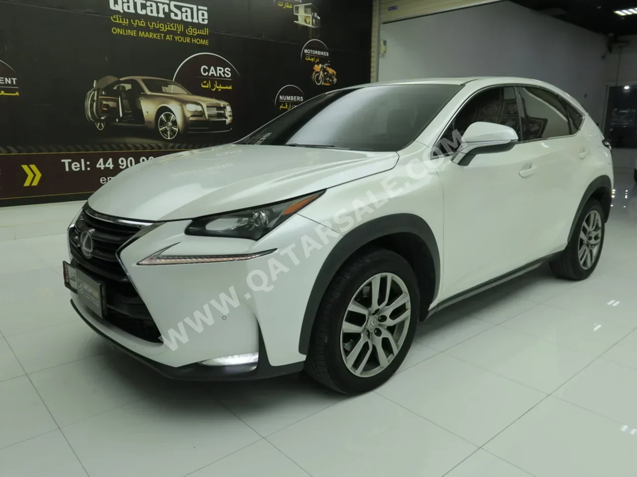 Lexus  NX  200 T  2017  Automatic  132,000 Km  4 Cylinder  All Wheel Drive (AWD)  SUV  White