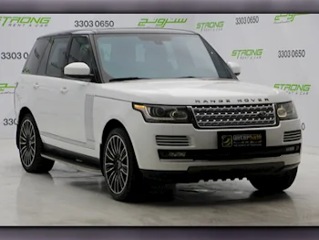 Land Rover  Range Rover  Vogue SE  2014  Automatic  139,000 Km  8 Cylinder  Four Wheel Drive (4WD)  SUV  White