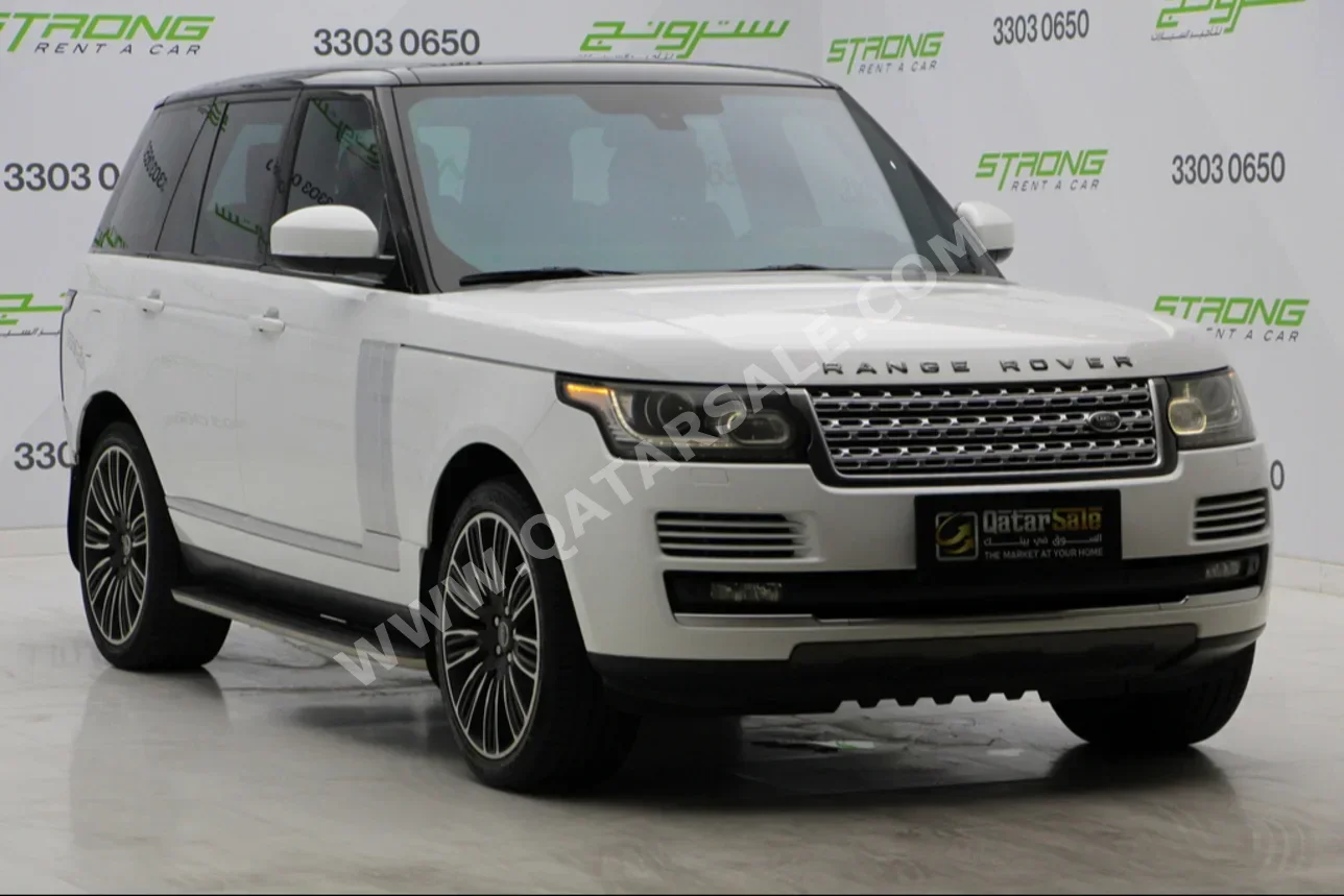 Land Rover  Range Rover  Vogue SE  2014  Automatic  139,000 Km  8 Cylinder  Four Wheel Drive (4WD)  SUV  White