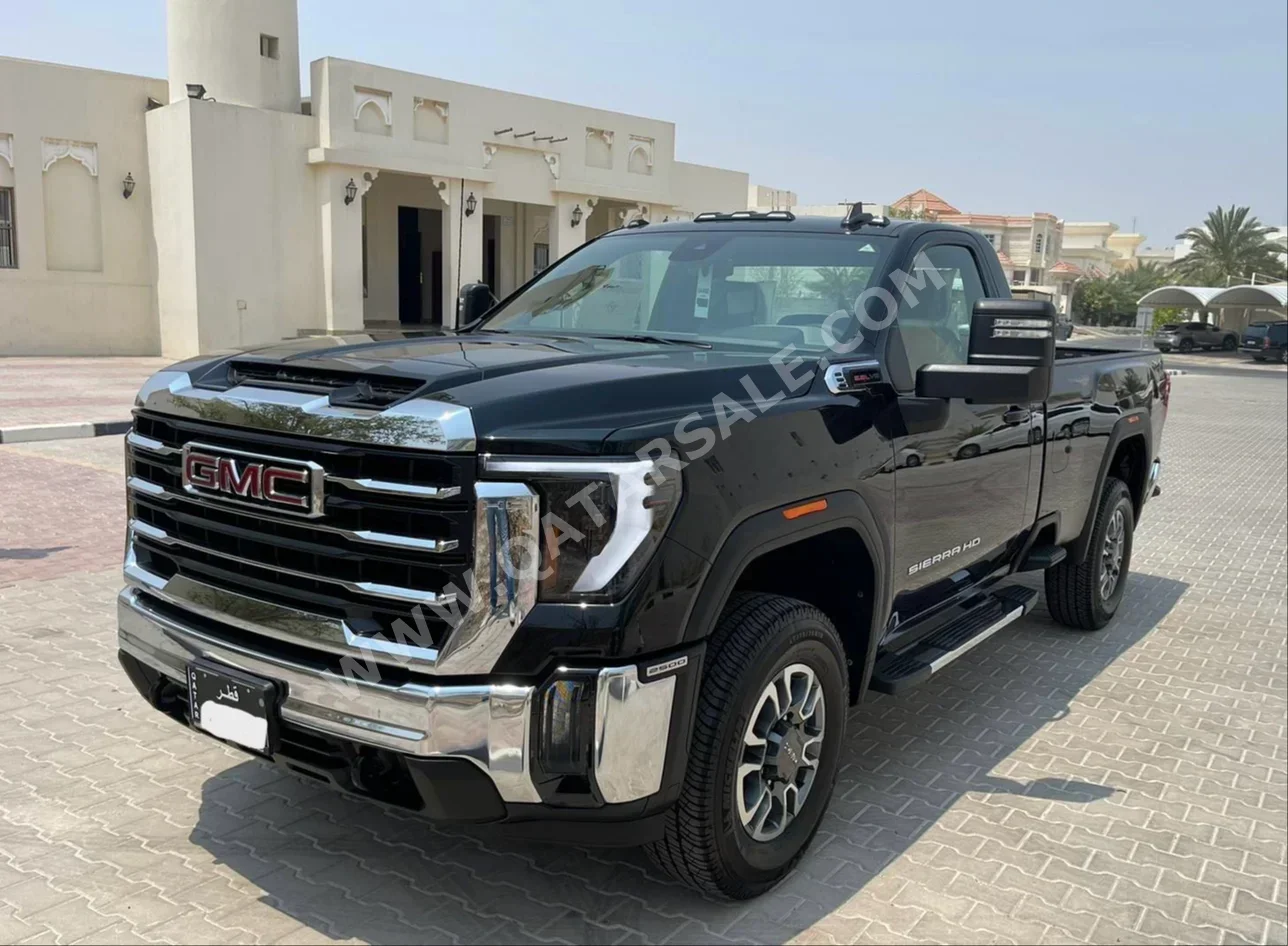 GMC  Sierra  2500 HD  2024  Automatic  0 Km  8 Cylinder  Four Wheel Drive (4WD)  Pick Up  Black  With Warranty