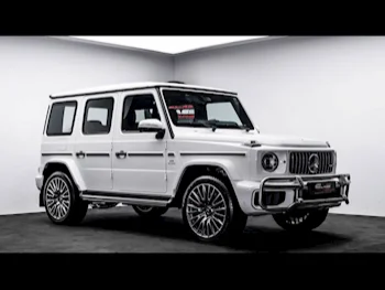 Mercedes-Benz  G-Class  63 AMG  2025  Automatic  0 Km  8 Cylinder  Four Wheel Drive (4WD)  SUV  White  With Warranty