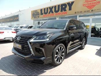 Lexus  LX  570 S Black Edition  2021  Automatic  82,000 Km  8 Cylinder  Four Wheel Drive (4WD)  SUV  Black