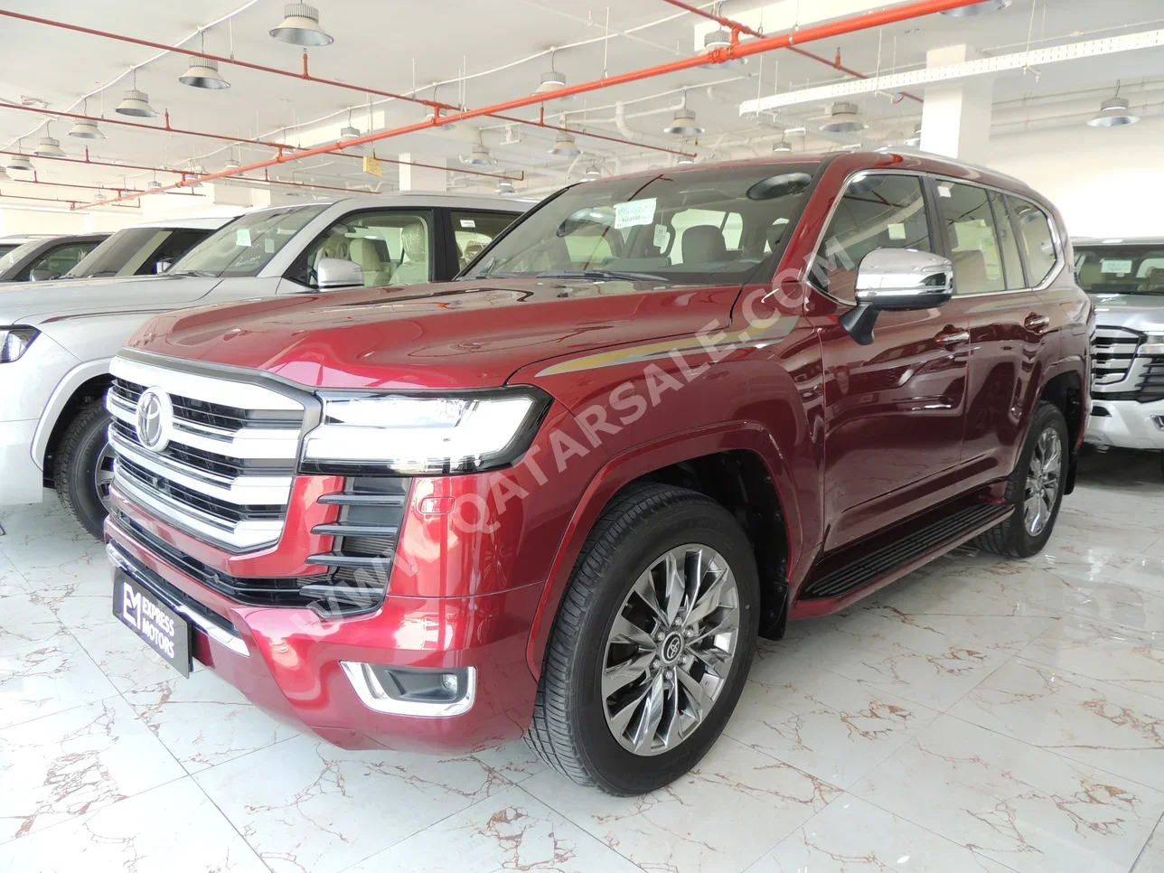 Toyota  Land Cruiser  VXR Twin Turbo  2022  Automatic  18,000 Km  6 Cylinder  Four Wheel Drive (4WD)  SUV  Red  With Warranty