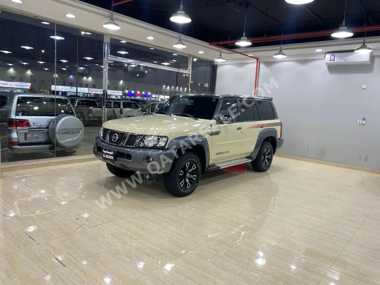 Nissan  Patrol  Super Safari  2024  Automatic  11,000 Km  6 Cylinder  Four Wheel Drive (4WD)  SUV  Beige  With Warranty