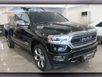 Dodge  Ram  Limited  2023  Automatic  51,000 Km  8 Cylinder  Four Wheel Drive (4WD)  Pick Up  Black  With Warranty