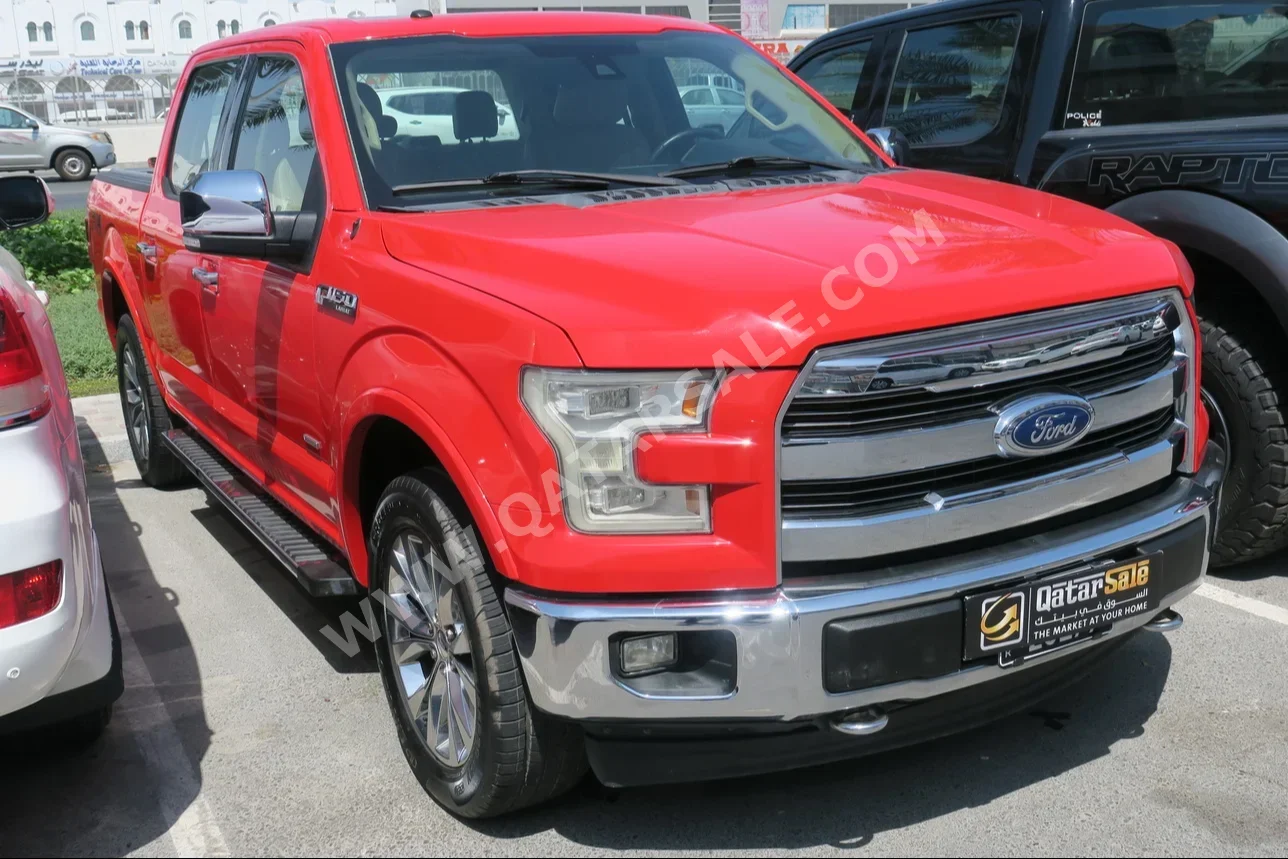 Ford  F  150 LARIAT  2017  Automatic  139,000 Km  6 Cylinder  Four Wheel Drive (4WD)  Pick Up  Red