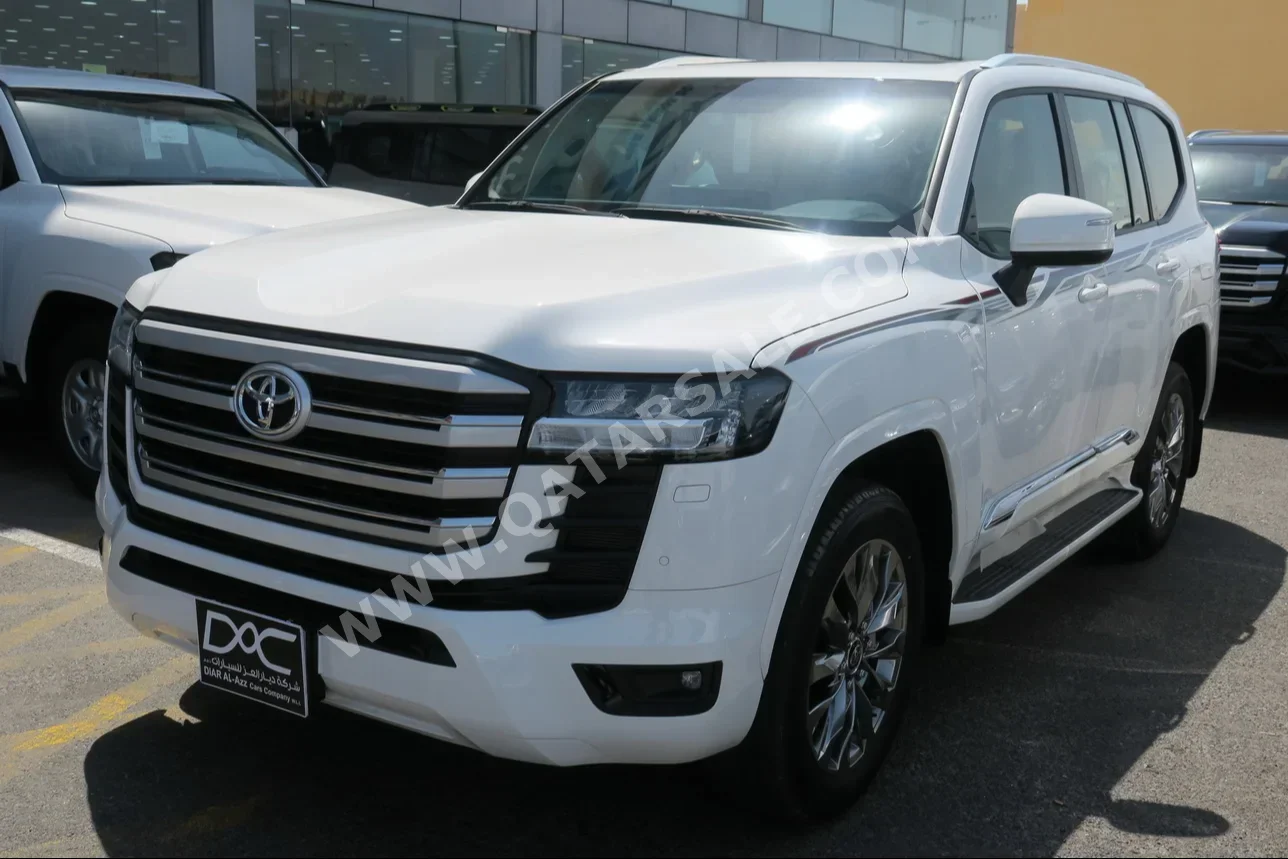 Toyota  Land Cruiser  GXR Twin Turbo  2024  Automatic  0 Km  6 Cylinder  Four Wheel Drive (4WD)  SUV  White  With Warranty