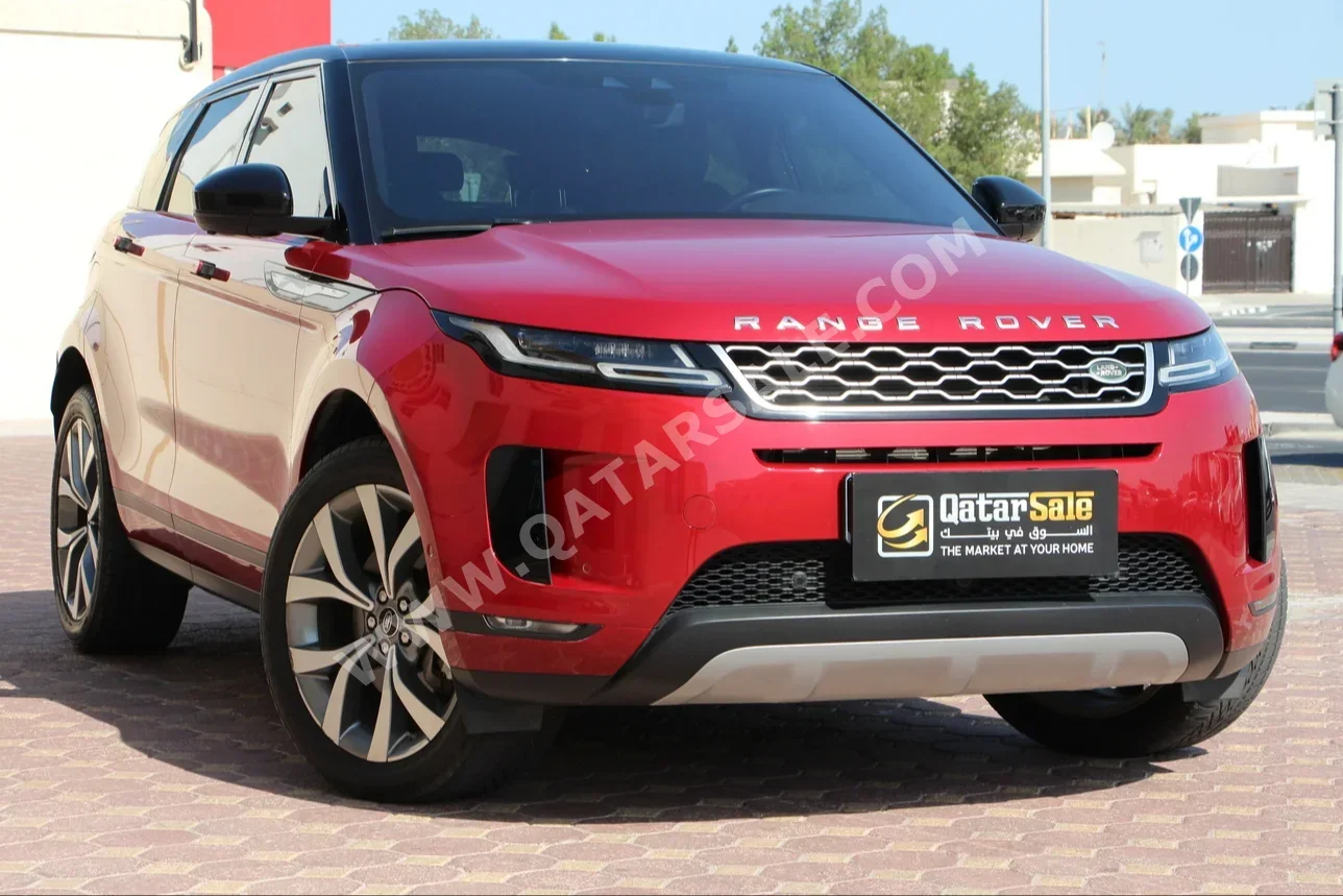 Land Rover  Evoque  2020  Automatic  48,000 Km  4 Cylinder  Four Wheel Drive (4WD)  SUV  Red