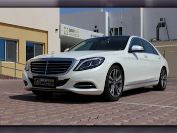 Mercedes-Benz  S-Class  400  2015  Automatic  87,000 Km  6 Cylinder  Rear Wheel Drive (RWD)  Sedan  White