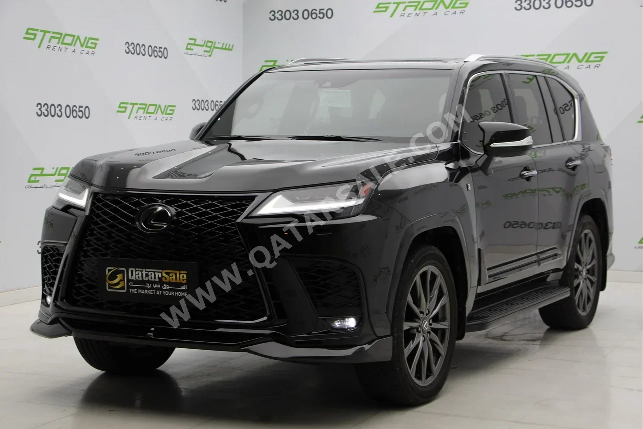 Lexus  LX  600 F Sport  2024  Automatic  18,789 Km  6 Cylinder  Four Wheel Drive (4WD)  SUV  Black  With Warranty