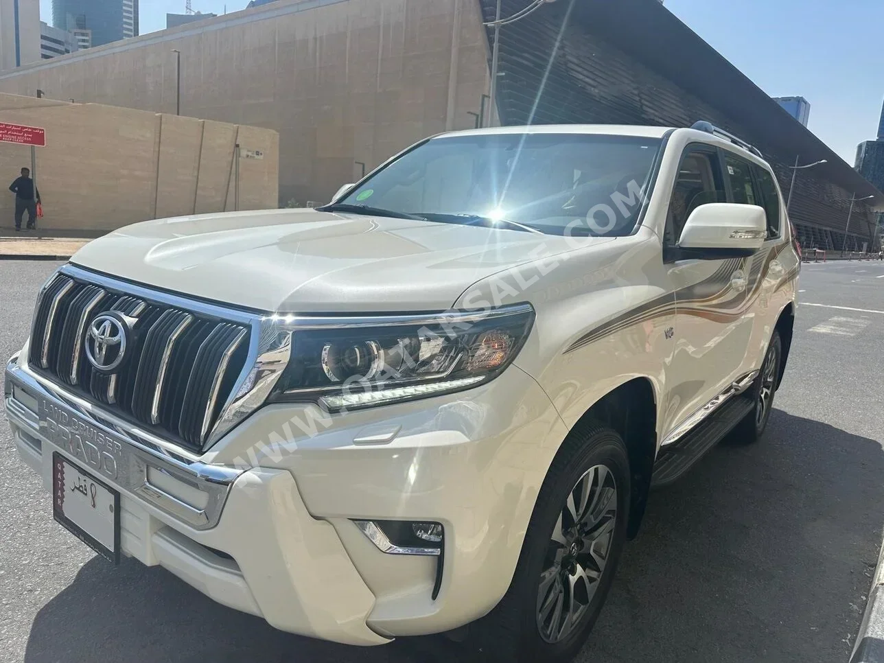 Toyota  Prado  TXL  2023  Automatic  22,000 Km  6 Cylinder  Four Wheel Drive (4WD)  SUV  White  With Warranty