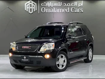 GMC  Acadia  SLE  2008  Automatic  263,000 Km  6 Cylinder  Rear Wheel Drive (RWD)  SUV  Black