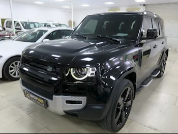 Land Rover  Defender  110  2023  Automatic  55,000 Km  6 Cylinder  Four Wheel Drive (4WD)  SUV  Black  With Warranty