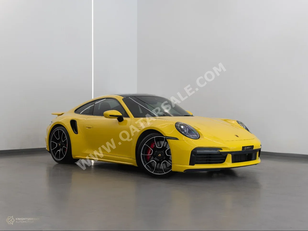 Porsche  911  Turbo  2021  Automatic  45,800 Km  6 Cylinder  Rear Wheel Drive (RWD)  Coupe / Sport  Yellow  With Warranty